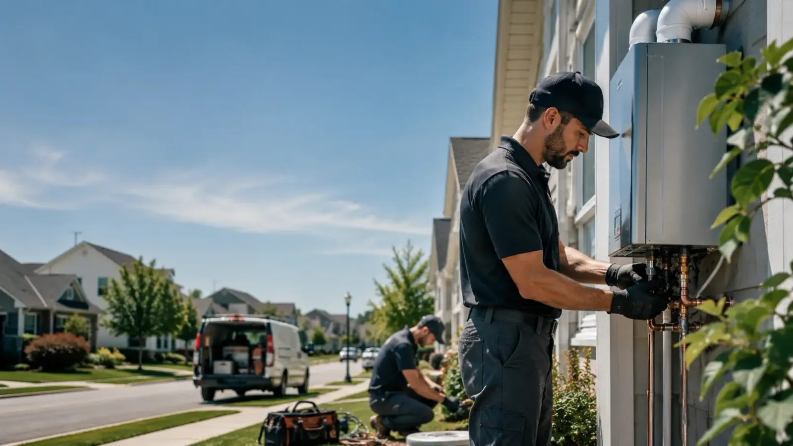 Tankless Water Heater Installation in Mount Ulla, NC